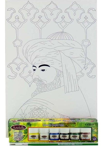 Mbs-03 Minyatür Kompozit Boyama Seti 20X30 Cm fiyatları