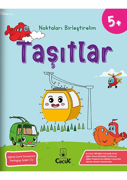 5+ Yaş Eğitici Tanımlama Etkinliği “5 Yaş Noktaları Birleştirelim” Eğlenceli Okul Öncesi Set 5 Kitap