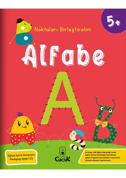 5+ Yaş Eğitici Tanımlama Etkinliği “5 Yaş Noktaları Birleştirelim” Eğlenceli Okul Öncesi Set 5 Kitap