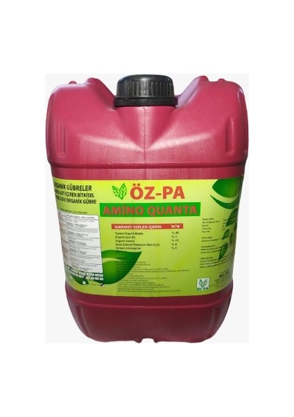 Gübre Sıvı Organik 20 Litre