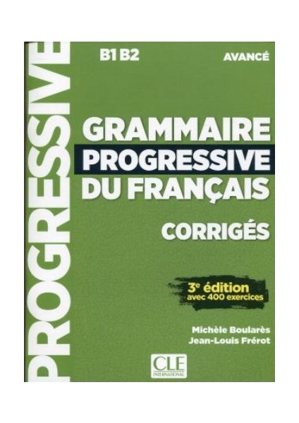 Grammaire Progressive Du Français B1/ B2