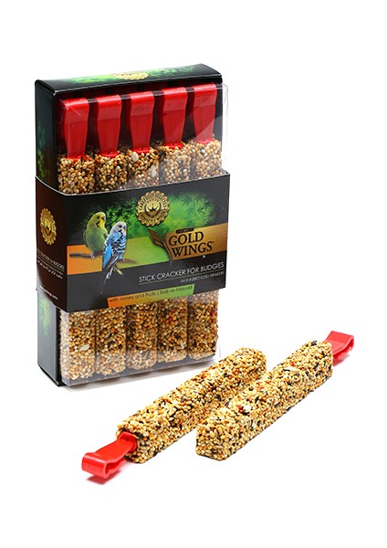 Premium Muhabbet Krakeri Ballı-Meyveli Muhabbet Kuşu Için Kraker