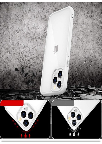 Apple iPhone 6 Kılıf Kenarları Renkli Silikon Şeffaf Arka Kapak Açık Yeşil modelleri