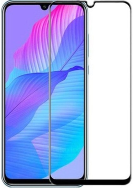 Huawei P Smart 2020 Tam Kaplayan Temperli Ekran Koruyucu Cam Şeffaf