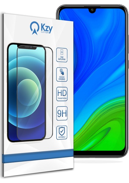 Huawei P Smart 2020 Tam Kaplayan Temperli Ekran Koruyucu Cam Şeffaf fiyatları