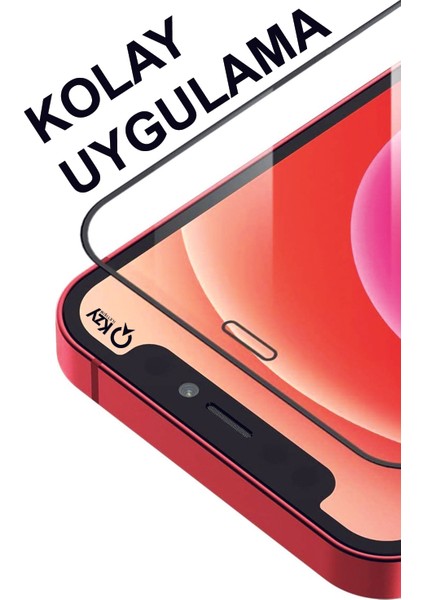 Huawei Y7 2019 Tam Kaplayan Temperli Ekran Koruyucu Cam Şeffaf