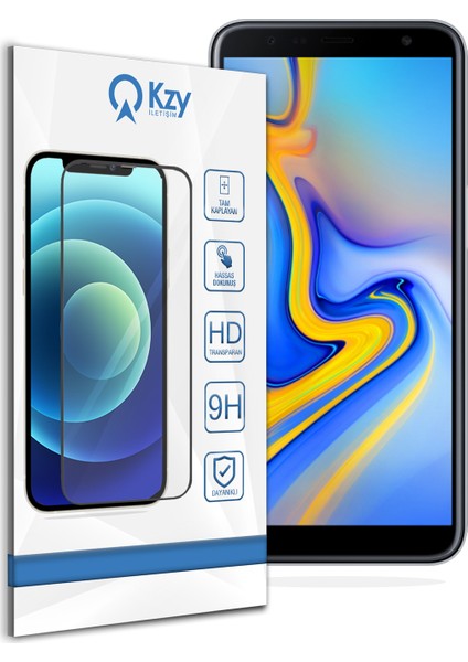 Samsung Galaxy J6 Plus Tam Kaplayan Temperli Ekran Koruyucu Cam Şeffaf fiyatları