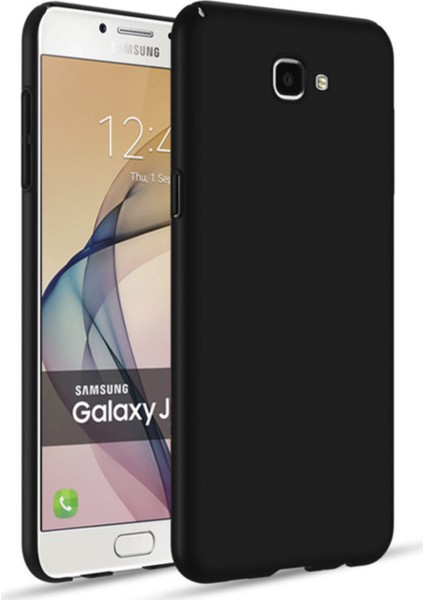 SAMSUNG Galaxy J7 Prime Kapak Silikon Lux Kılıf Siyah