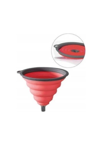 Çift Renkli Akordiyon Huni L-00630