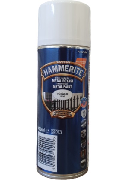 Metal Boyası Direkt Pas Üstüne Pürüzsüz 400 ml