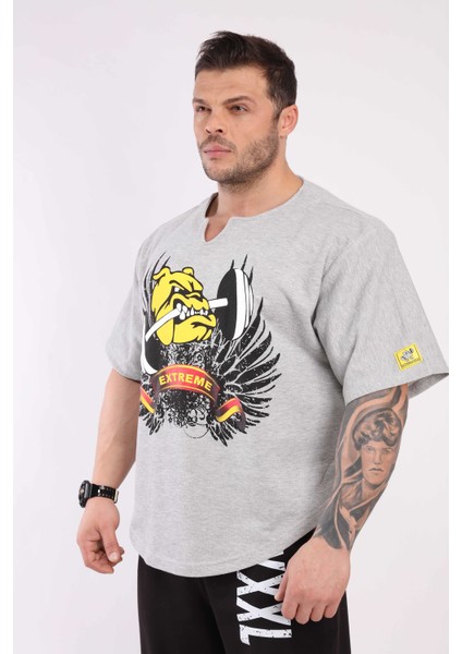 Oversize Antrenman Tişörtü Kalın Cardio Rag Top Big Sam 3208 fiyatları