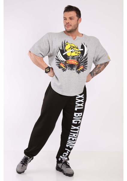 Oversize Antrenman Tişörtü Kalın Cardio Rag Top Big Sam 3208 fırsatları
