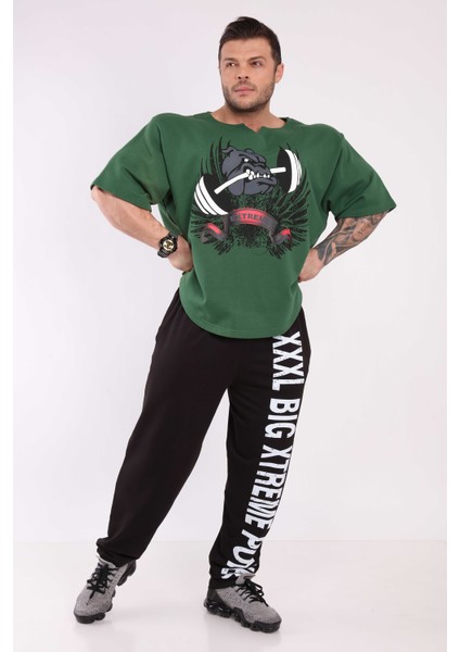 Oversize Antrenman Tişörtü Kalın Cardio Rag Top Big Sam 3210 fiyatları