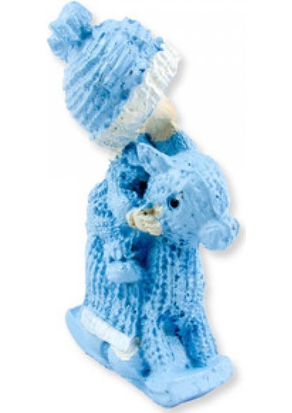 20 Adet Bebek Atın Üstünde Mavi Pk1 fiyatları