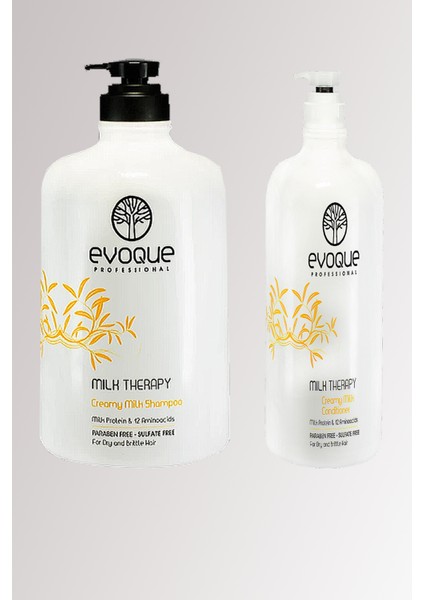 Milk Therapy 2800 ml + Evoque Milk Thrapy Krem 1000 ml