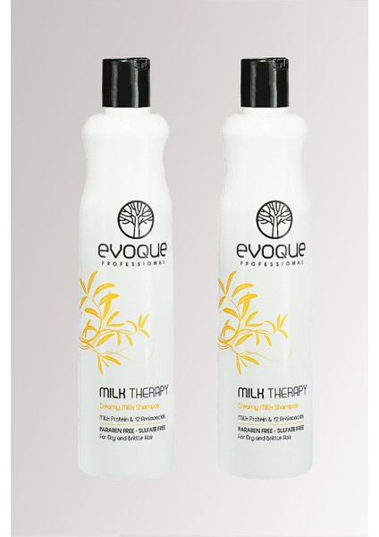 Milk Therapy Sülfatsız Şampuan 400 ml x2