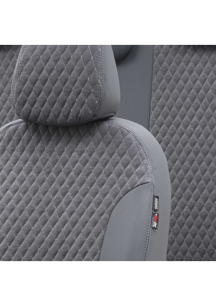 Opel Combo C 5 Kişi 2005-2012 Özel Üretim Koltuk Kılıfı Amsterdam Design Tay Tüyü Füme