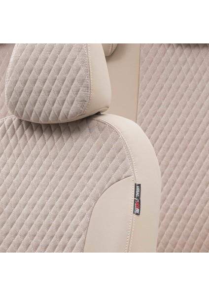 Seat Altea Xl 2004-2015 Özel Üretim Koltuk Kılıfı Amsterdam Design Tay Tüyü Bej