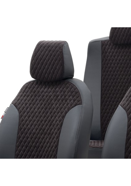 Toyota Rav4 2005-2013 Özel Üretim Koltuk Kılıfı Amsterdam Design Tay Tüyü Siyah fırsatları