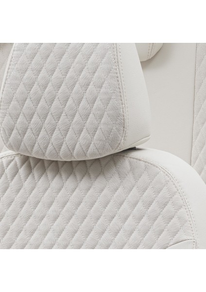 V.w. Passat 2005-2010 B6 Özel Üretim Koltuk Kılıfı Amsterdam Design Tay Tüyü Fildişi