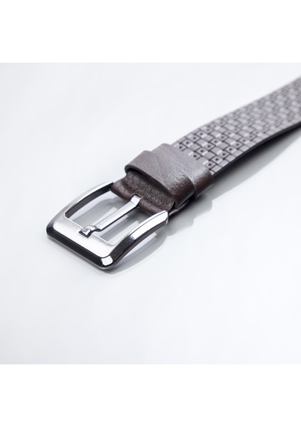 Erkek Kahverengi Hakiki Deri Kot Pantolon Kemeri modelleri