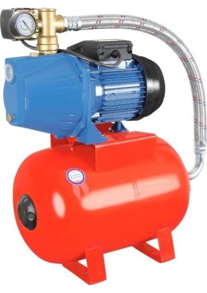 SMJH150 - 1.5 Hp 5 KAT/10DAIRE - 50 Lt Yatık Tanklı