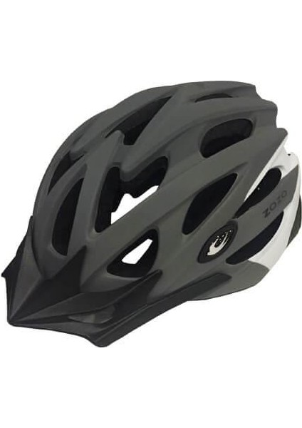 raptor MV29 Işıklı Unisex Kask 2021 Gri/koyu Gri