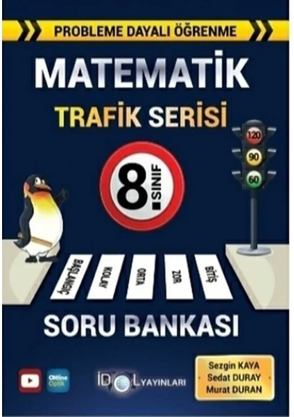 İdol Yayınları 8.Sınıf Matematik Trafik Serisi Soru Bankası