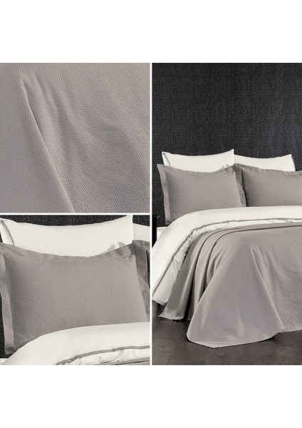 7 Parça Pamuklu Pike Yatak Örtülü Bahar Koleksiyonu Mimoza Nevresim Takımı fiyatları