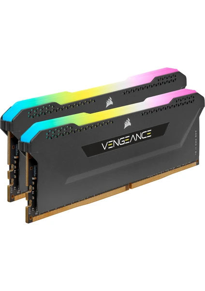 Vengeance Rgb Pro Sl 16GB (2x8) 3600MHZ CL18 CMH16GX4M2Z3600C18 Ddr4 Ram Bellek Siyah