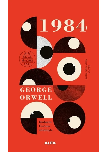 1984 Umberto Eco'nun Önsözyüle (Ciltli) - George Orwell