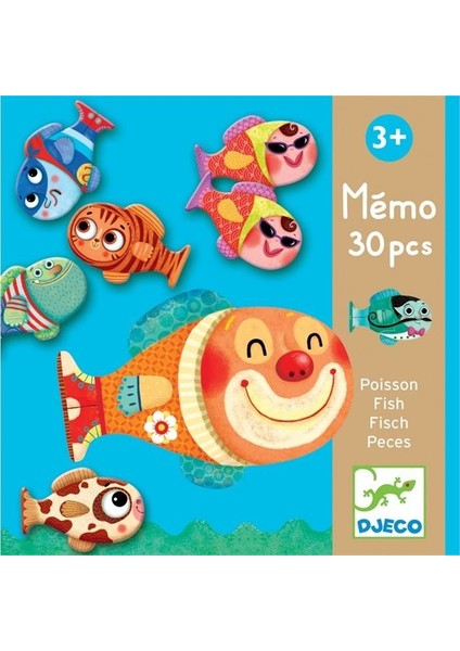 Memo Fish - Hafıza Oyunu 3+ Yaş