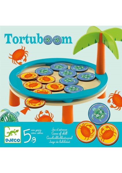 Tortuboom - Dikkat, Zeka, Stratejik Düşünme ve Mantıksal Çıkarım Oyunu 5+ Yaş