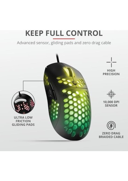 23758 GXT 960 Graphin Ultra-Lightweight Gaming Mouse