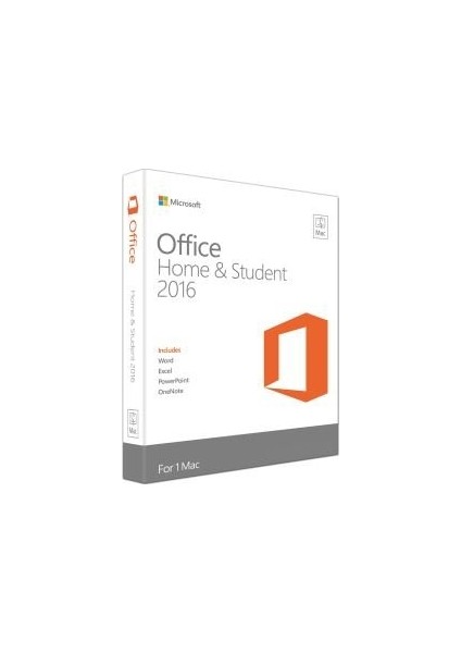 Office Mac 2016 Home And Student Türkçe Kutu GZA-00644