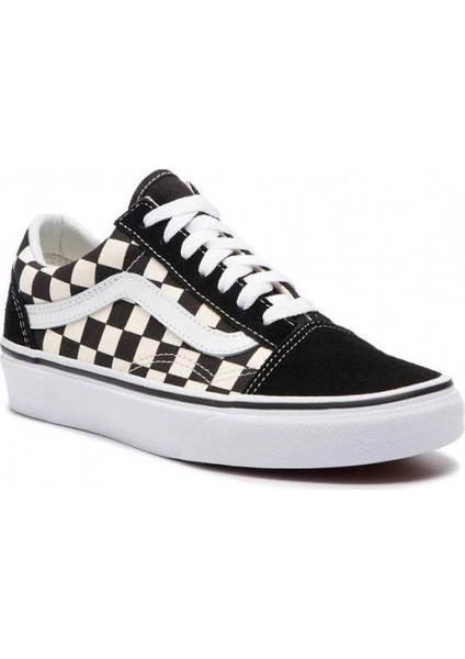 Wm Ward Kadın Dama Desenli Sneaker