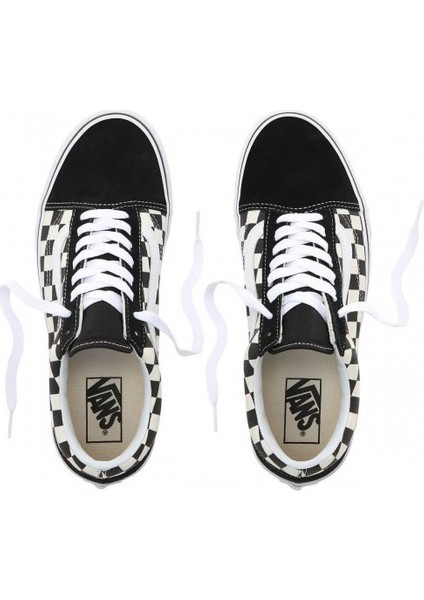 Wm Ward Kadın Dama Desenli Sneaker