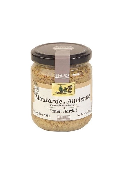 Hardal Taneli (Wholegrain Mustard) 200 gr