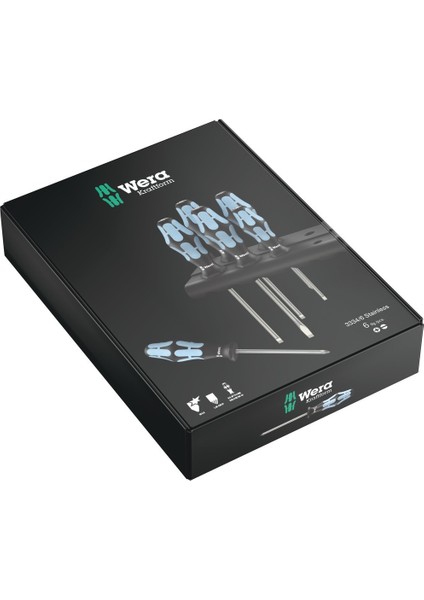 3334/6 Paslanmaz Tornavida Seti 05032060001 fiyatları