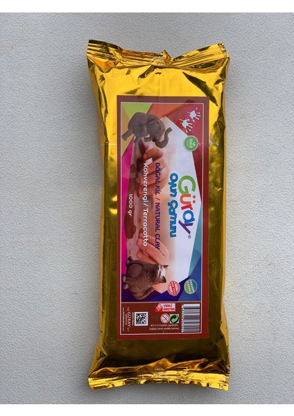 Doğal Kil Seramik Hamuru 1000 Gram