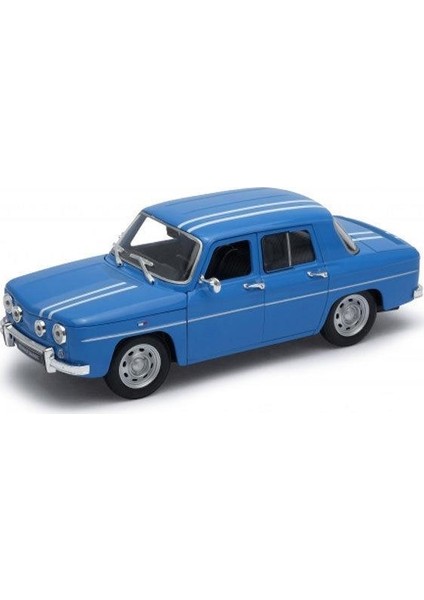 1964 Renault R8 Gordini Mavi 1:24 Model Araba