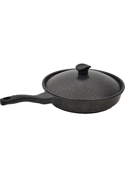 Ng 177 28 cm Granit Döküm Kamp Tavası OC551