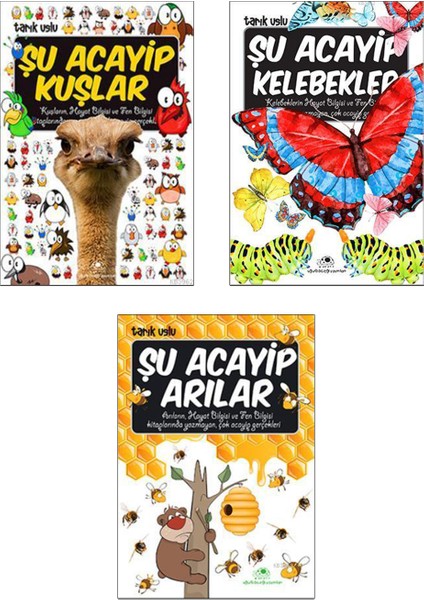 Şu Acayip Şeyler Dizisi Seti - 3 Kitap