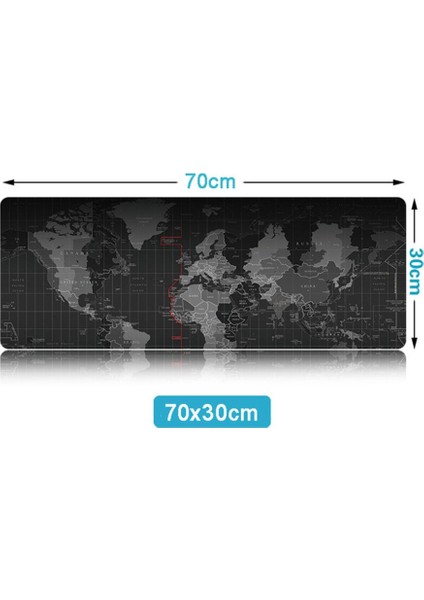 90 x 40 cm Dikişli Kaydırmaz Taban Speed Yüzey Mouse Pad Gaming Oyuncu