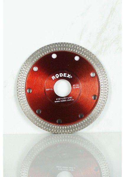 RRP115 Ultra Slim Çok Amaçlı Elmas Tuğla, Porselen, Mermer Kesme Diski 115mm