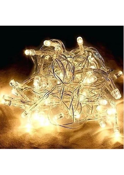 10 Metre Fişli Şeffaf Kablolu Günışığı 100 Ledli Peri LED Animasyonlu modelleri