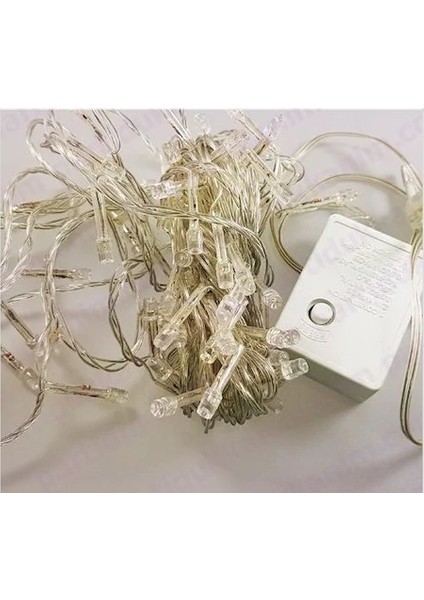 10 Metre Fişli Şeffaf Kablolu Günışığı 100 Ledli Peri LED Animasyonlu fırsatları