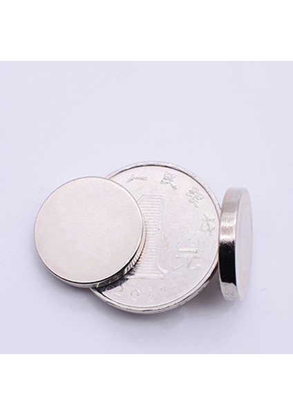 5 Adet 18 x 3 mm Yuvarlak Güçlü Neodyum Mıknatıs Çap 18 mm Kalınlık 3 mm