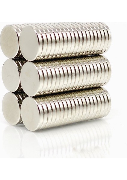 5 Adet 20 x 3 mm Yuvarlak Güçlü Neodyum Mıknatıs Çap 20 mm Kalınlık 3 mm