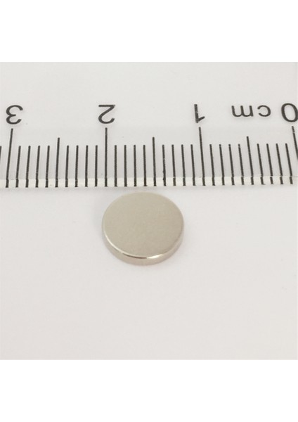 40 Adet 8 x 1,5 mm Yuvarlak Güçlü Neodyum Mıknatıs Çap 8 mm Kalınlık 1,5 mm
